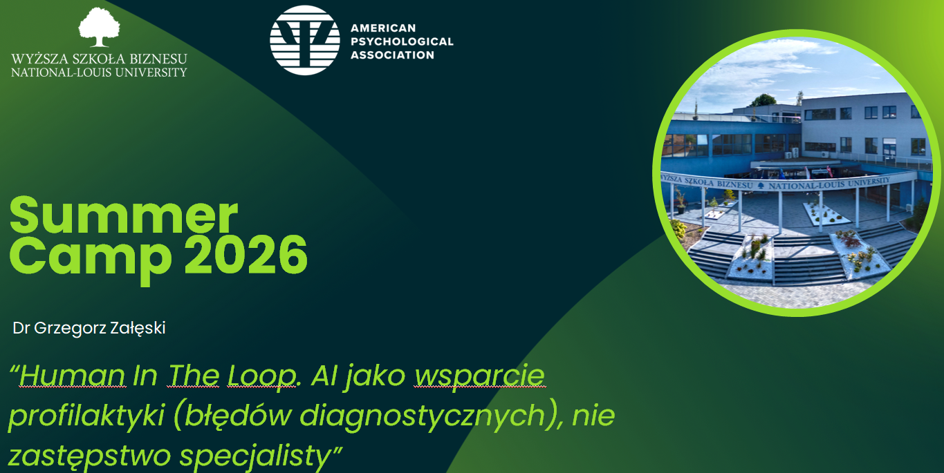Human-in-the-Loop w psychologii – warsztat podczas Summer Camp 2026